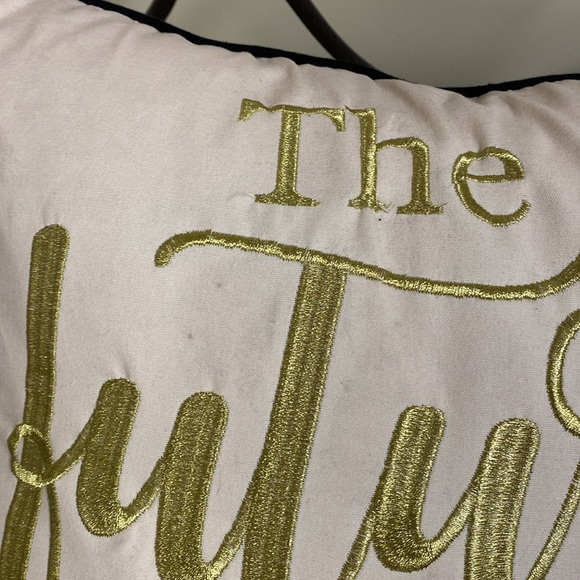 Nicole Miller The Future is Female pillow - Picture 5 of 8